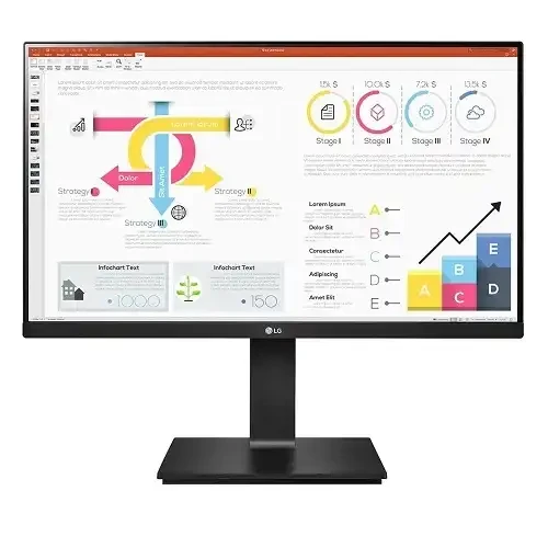 LG 24QP750-B 23.8" QHD Type-C Monitor