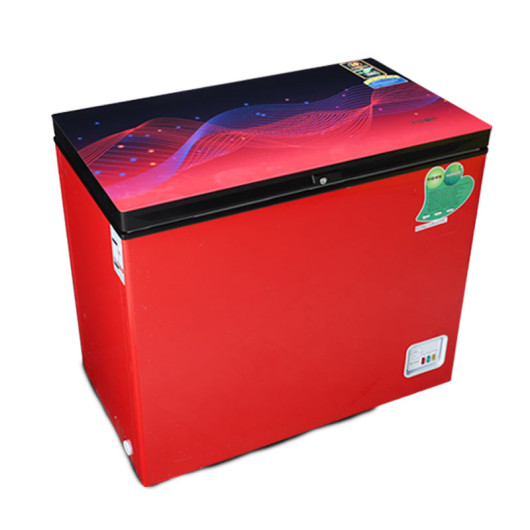 VSN GD Chest Freezer RE-150L Magic line maroon