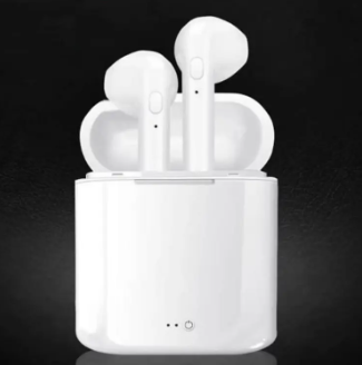 Hbq I7S Double Dual Mini Wireless Earphone With Power Case