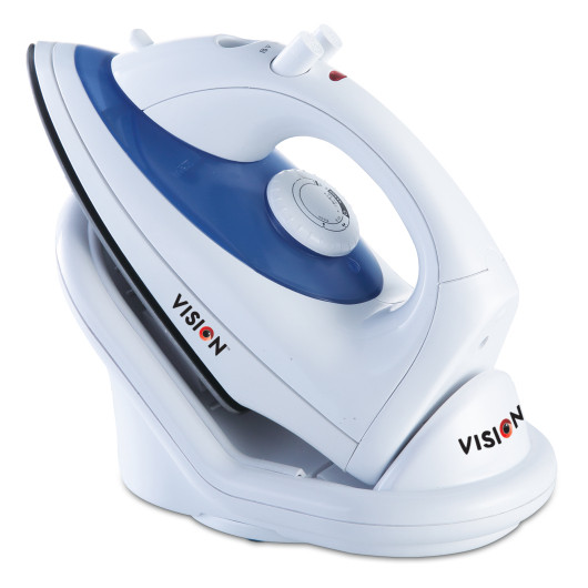 VISION Electronic Steam Iron 1200W with Shock and Burn Proof  VIS-SMT-EI-001 Blue