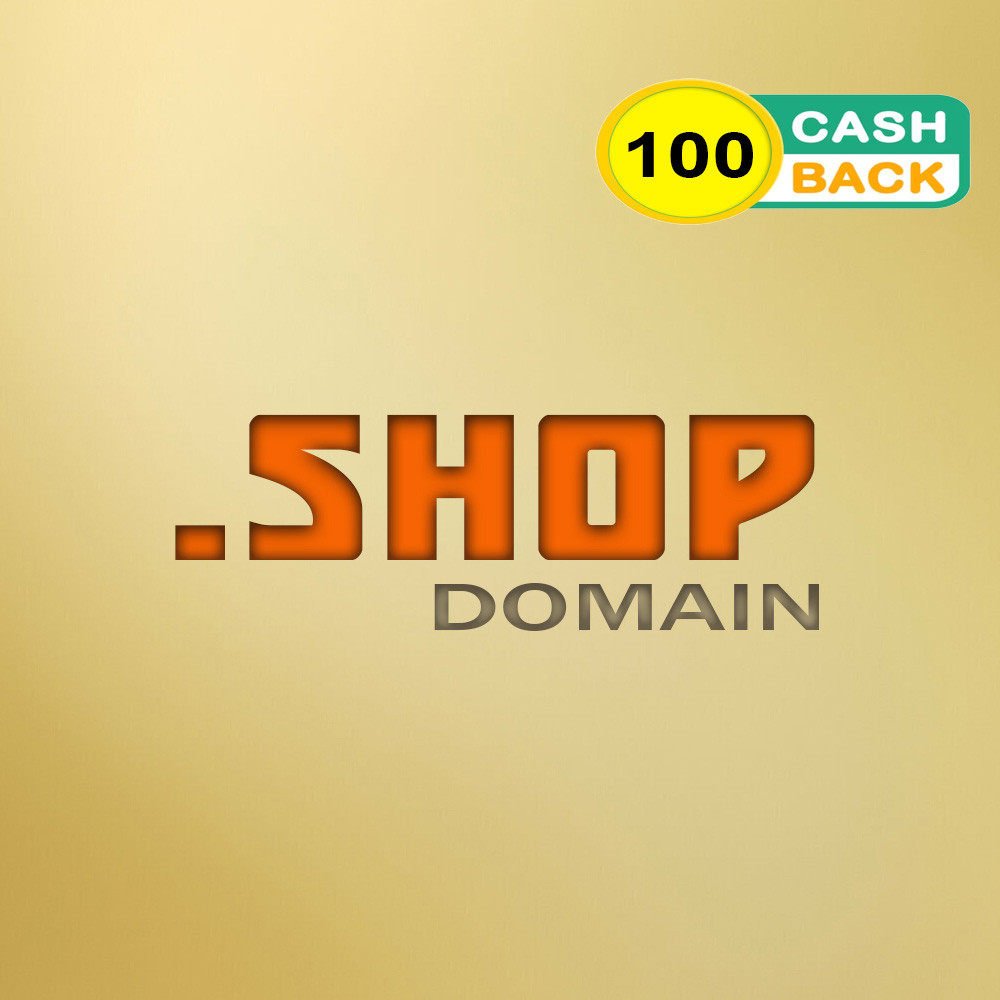 .SHOP Domain With International Account - Email Delivery In 1Hour