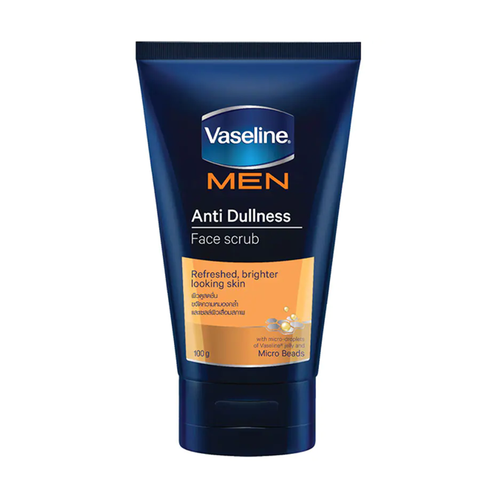 Vaseline Men Anti Dullness Scrub Face Wash 100gm