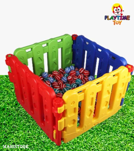 Baby Playtime Playpen Small size 31"X22" With 50 pcs Ball