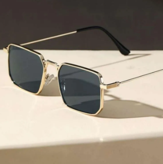 Square Metal Frame Sunglasses - Stylish Shades for All Occasions