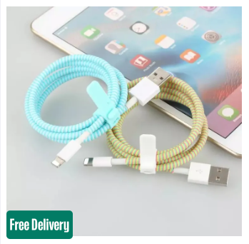 Usb Charging Data Cable For Wire Protection Cover 16M Data Cable Winder Data Cord Protector Cable Organizer Charging Cable Protector