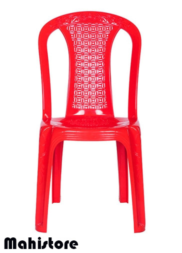 Smart Slim Chair (Fancy) - Red