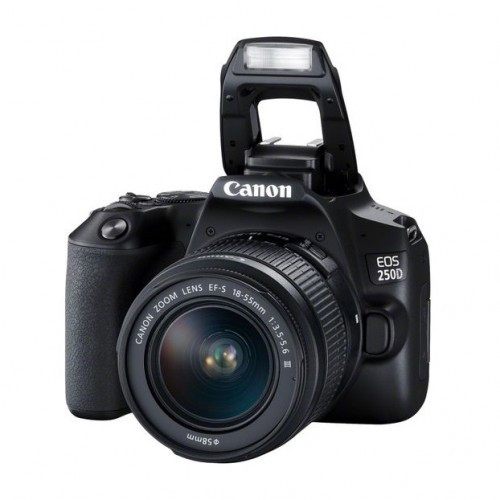 Canon EOS 250D 24.1MP DSLR Camera with 18-55mm Lens