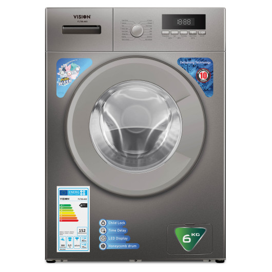 VISION Front Loading Washing Machine 6kg VE