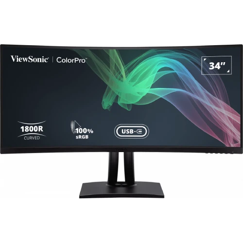 ViewSonic VP3481a 34" UltraWide QHD Curved Monitor