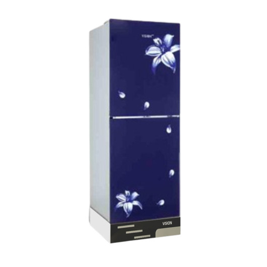 VSN GD Refrigerator RE-200L Blue Lily 3D Flower-TM