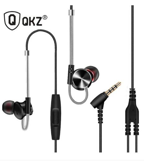 QKZ DM10 Zinc Alloy HiFi Earphone In Ear Earphone