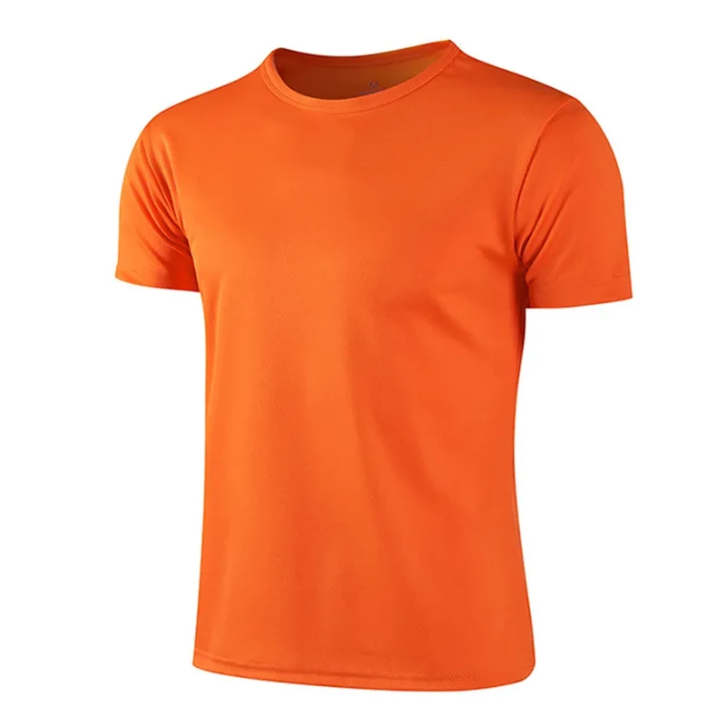 Summer Casual Men's Breathable T-Shirt: Quick Dry & Stylish