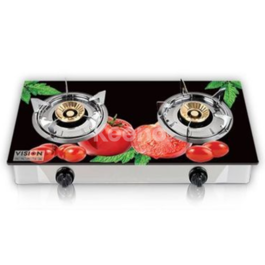 VISION NG Double Glass Gas Stove Tomatino 3D