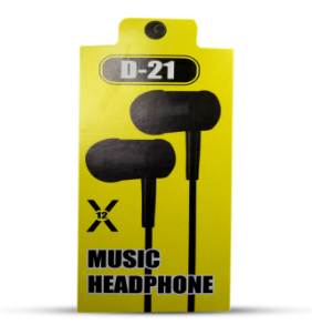 Earphone D21 for android Phones, Super Bass Earphone Stereo