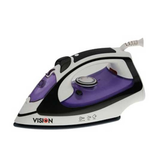 Vision Steam Electric Iron 2200W with Overheat Protection and Shock and Burn Proof