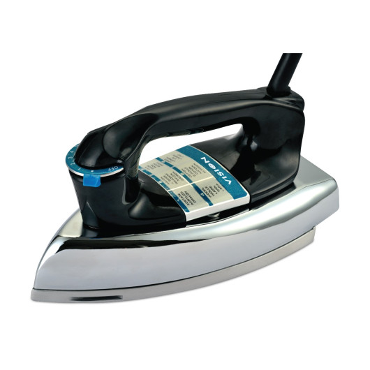 VISION Heavy Electric Iron 1000W with High Quality Body Material and Shock and Burn Proof  VIS-DEI-013