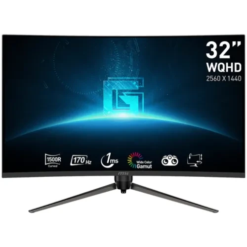 MSI G32CQ5P 31.5" VA 170Hz Curved Gaming Monitor