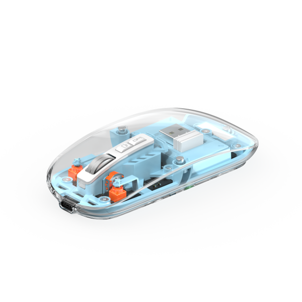 WIWU Crystal Transparent Wireless Mouse 2.4G