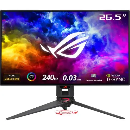 ASUS ROG Swift 26.5" OLED 240Hz Gaming Monitor