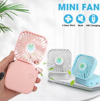 Foldable USB Rechargeable Hanging Neck Fan/ Portable Handheld Student Dormitory Sports Outdoor Mini Fans