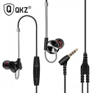 QKZ Dm10 In-Ear Dual Driver Extra Bass Earphone
