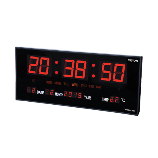 Vision Digital LED Clock REL-VIS-DLC-001