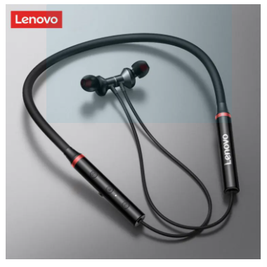 Lenovo HE05X Neckband Bluetooth Headset BT5.0 Sports waterproof Headset with Mic Noise Cancelling