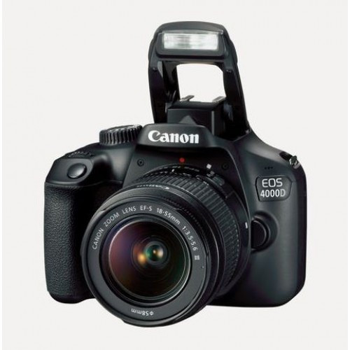 Canon EOS 4000D DSLR Camera with 18-55mm Lens