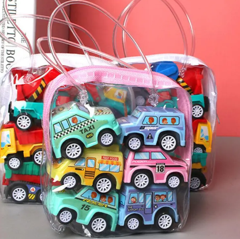 6pcs Mini Pullback Car Toy Set for Kids