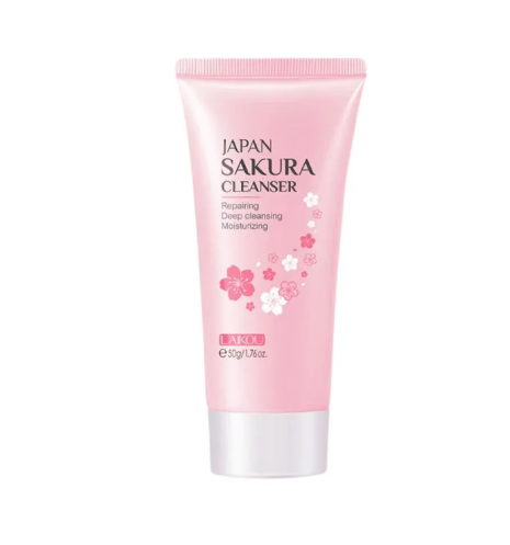 LAIKOU skin care product Japan Sakura Cleanser Face Wash - 50g