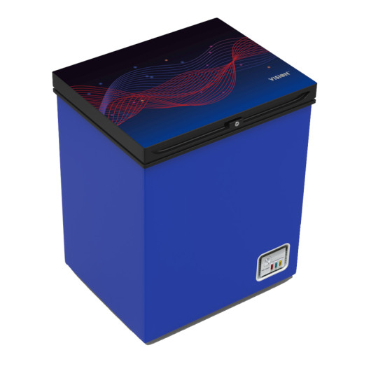 VSN GD Chest Freezer VIS-150L Magic line blue