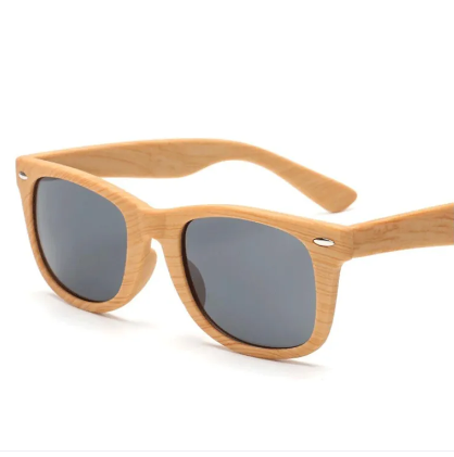 Retro Bamboo and Wood Sunglasses Sunscreen UV Male and Female Polarized Zebra Ladies Sunglasses