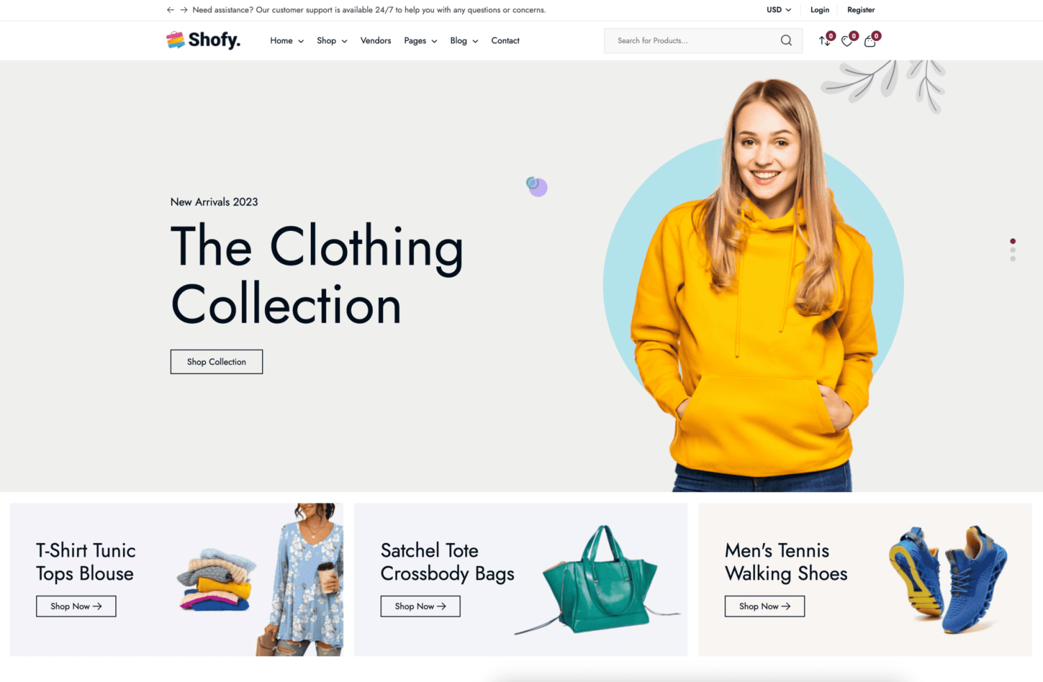 Shofy - eCommerce & Multivendor Marketplace Laravel Platform