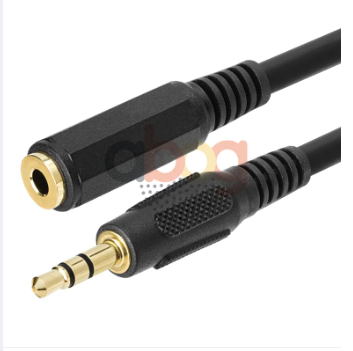 1.5M 3.5mm Audio Stereo Cable M/F Extension 1/8 Cord Mini Jack Headphone