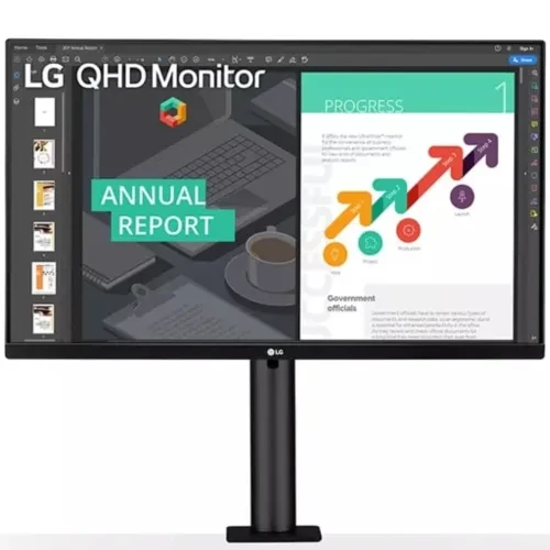 LG 27QN880 27" 2K QHD IPS Ergo Monitor