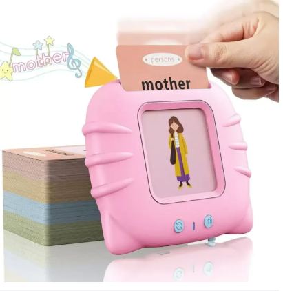 Kids Flash Card Reader Educational Learning Machine 224 Words Early Education Toy
