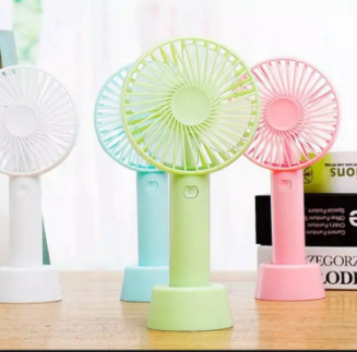 Mini USB Lithium Battery Rechargeable Fan - A Compact and Portable Handheld Cooling Fan with USB Charging Capability for On-the-Go Refreshment