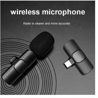 K8 Wireless Microphone Professional Lapel Lavalier Microphone Remove Noise For Typ c - Microphone