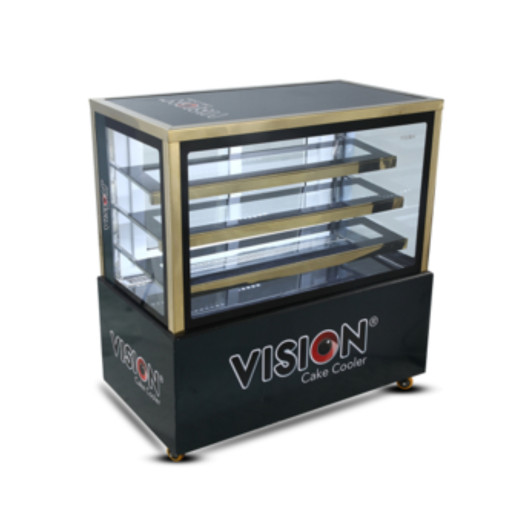 VISION Straight Glass Cake Cooler 5X2.5X4FT