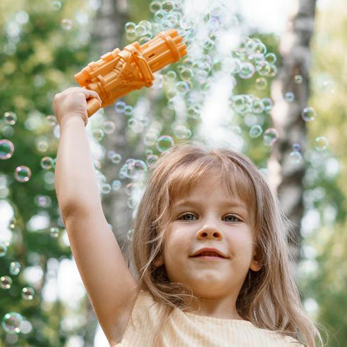 Electric Bubble Gun BCB Toy